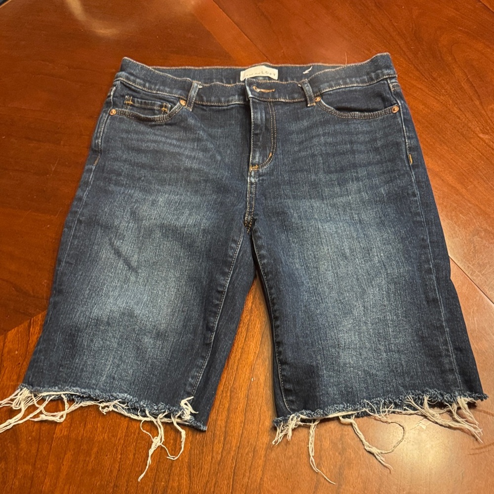 Ann Taylor Loft Jean Shorts
